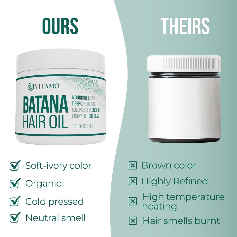 100% Organic Batana oil for Hair Growth | Pure Elaeis Oleifera