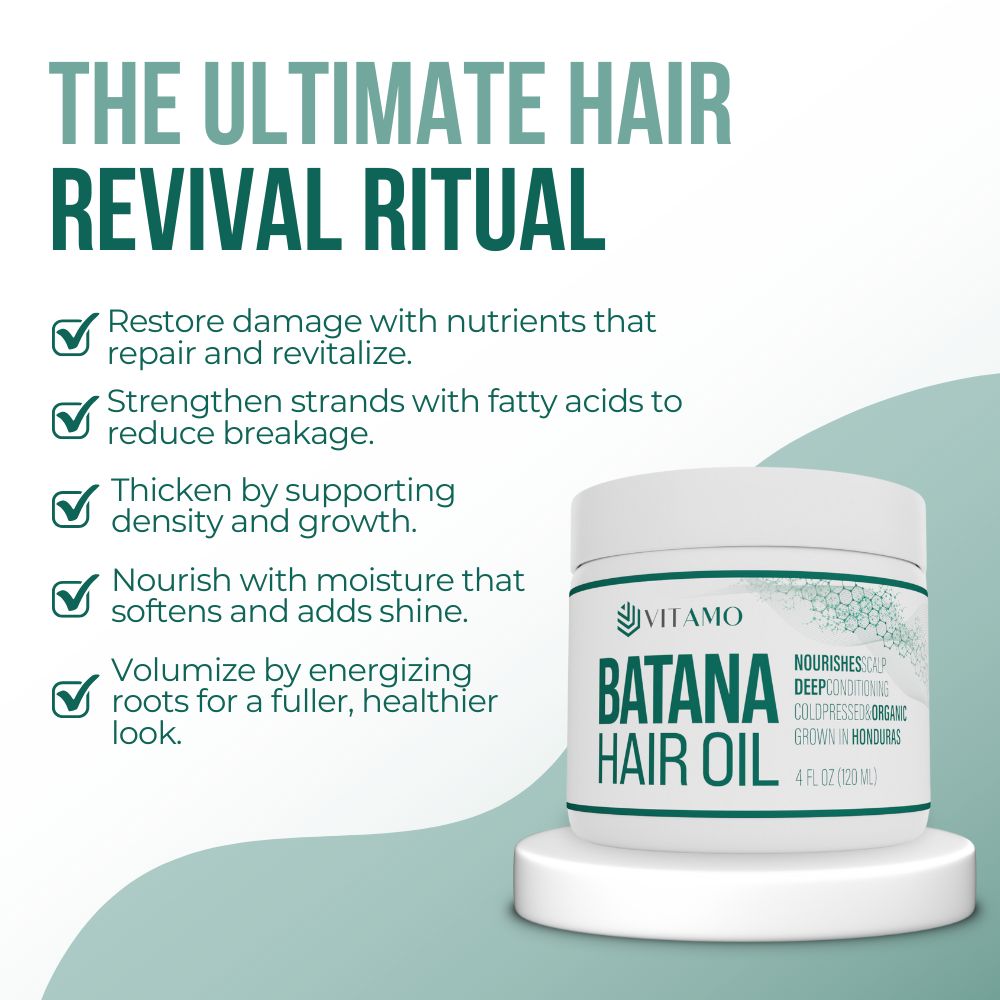 100% Organic Batana oil for Hair Growth | Pure Elaeis Oleifera